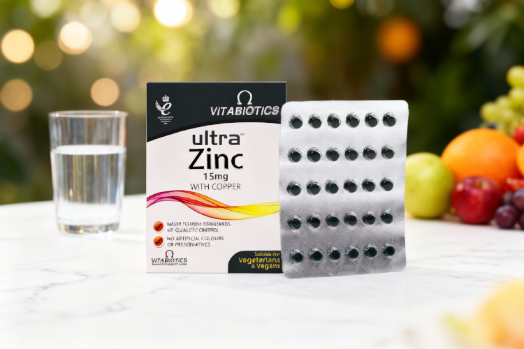 بهترین زمان مصرف قرص اولترا زینک با لیوان آب و میوه‌ ها